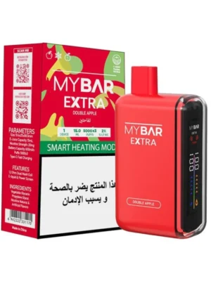 My Bar vape double apple disposable vape device