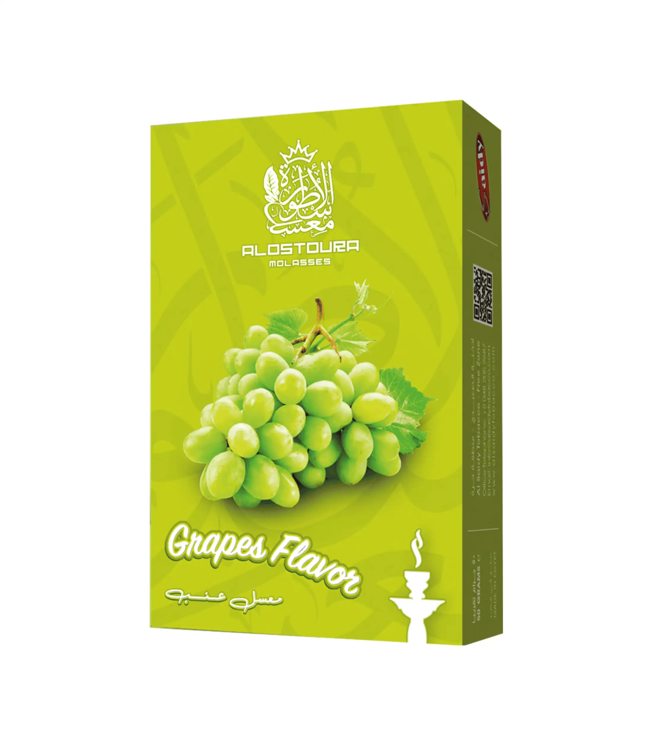 Al Ostoura Grapes Shisha Tobacco - Sweet Green Grape Hookah Flavor