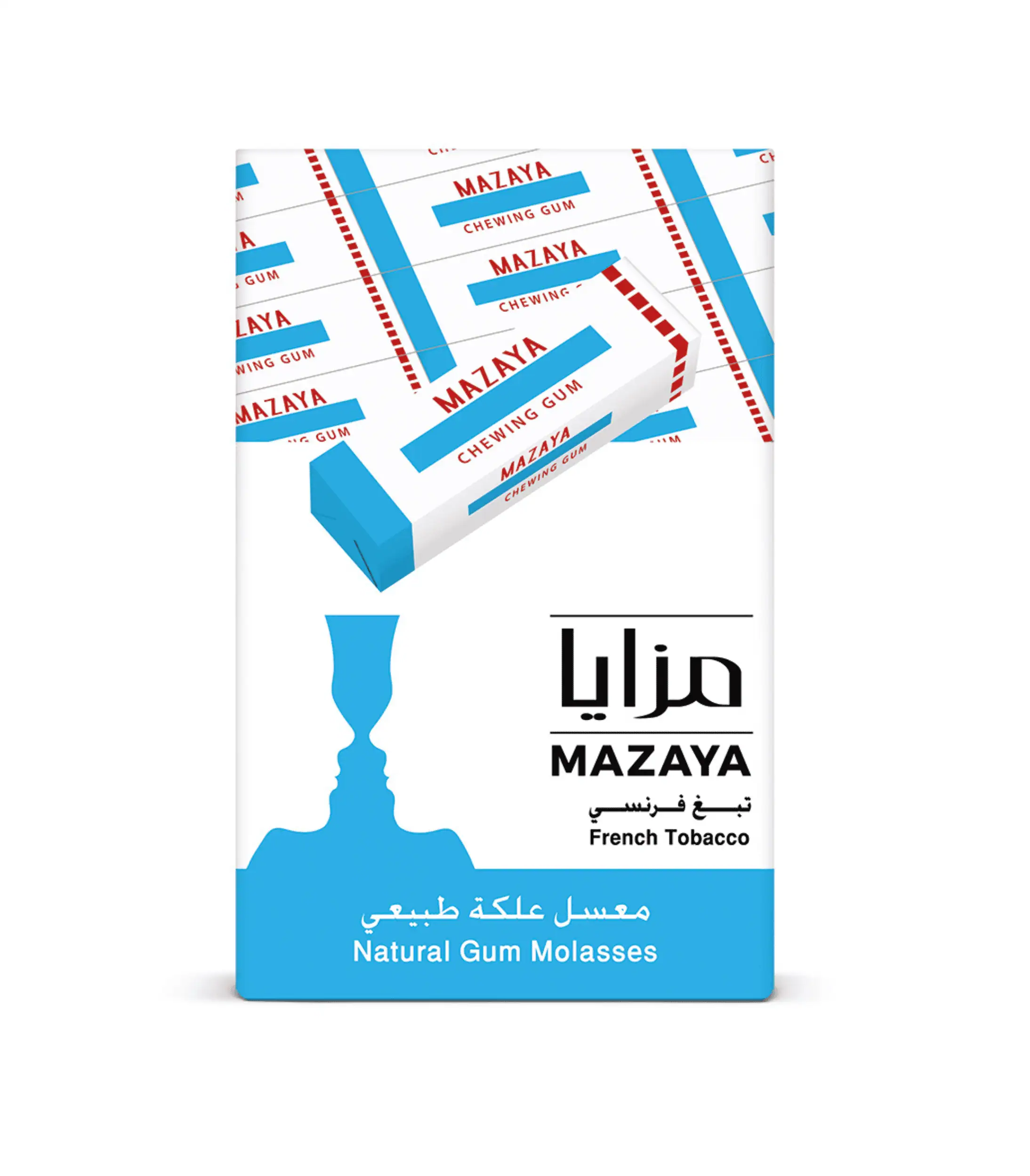 Mazaya Gum Shisha Tobacco - Sweet Refreshing Hookah Mixer Flavor at Hookah Home