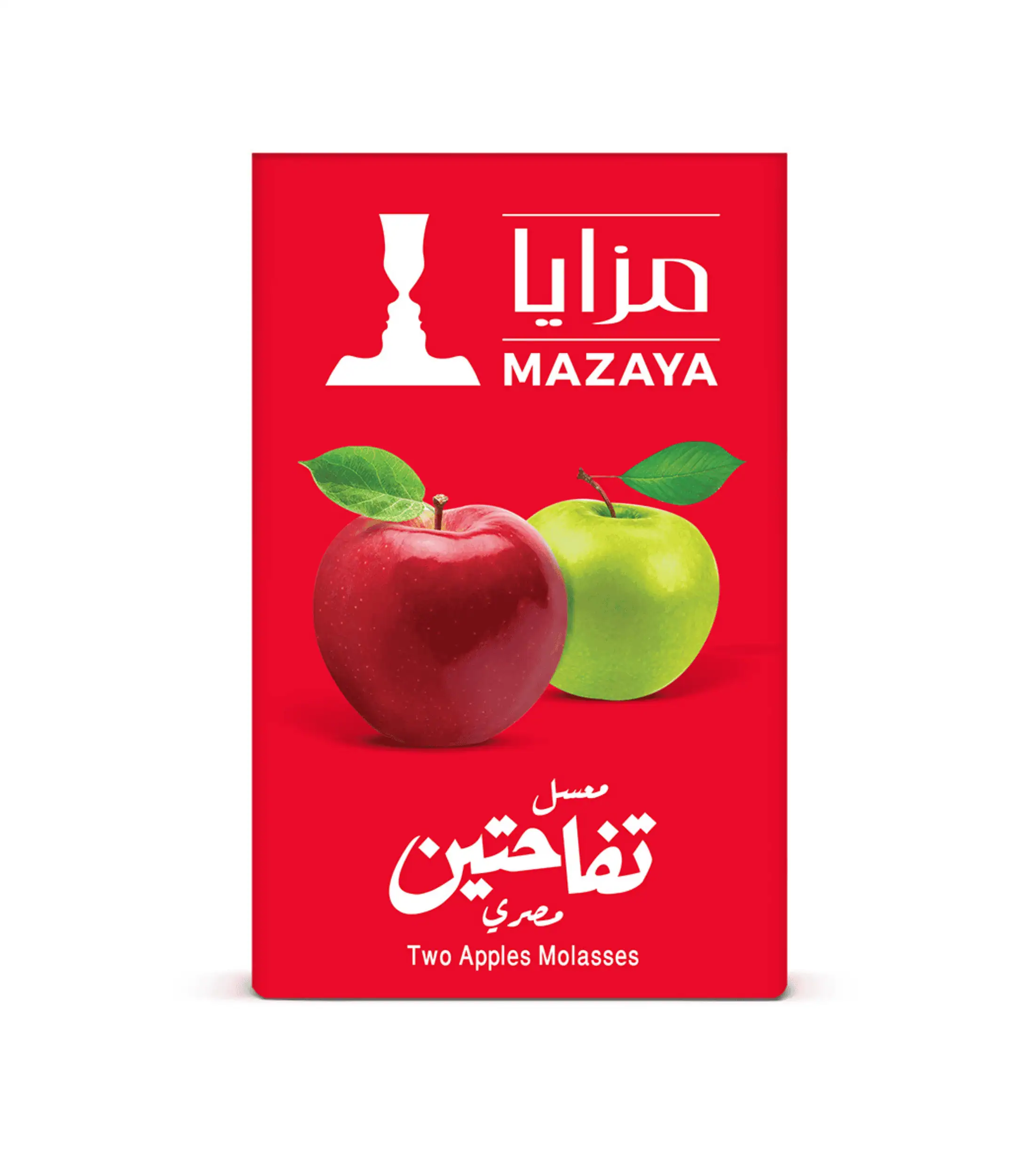 Mazaya Two Apples Masri Shisha Tobacco - Strong Traditional Egyptian Double Apple Flavor at Hookah Home Lebanon