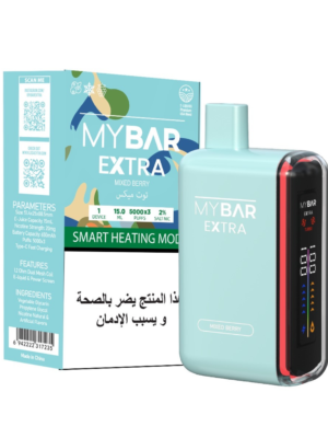 My Bar vape mixed berry disposable vape device