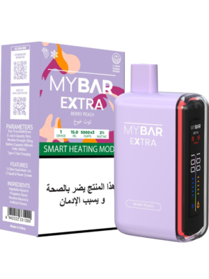My Bar vape berry peach disposable vape device