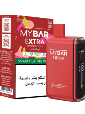 My Bar vape strawberry punch disposable vape device