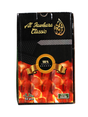 Al Jawhara classic shisha charcoal 1kg Lebanon