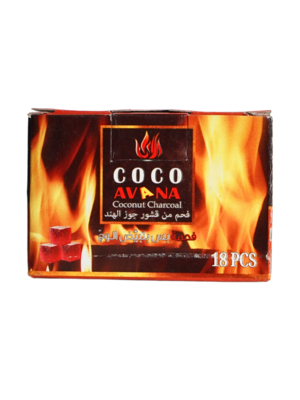 COCO AVANA Shisha Charcoal 18 pcs