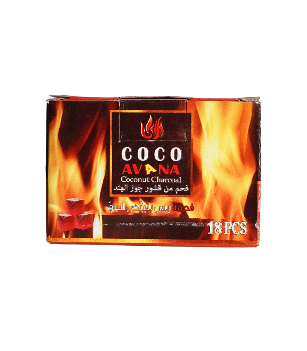 COCO AVANA Shisha Charcoal 18 pcs