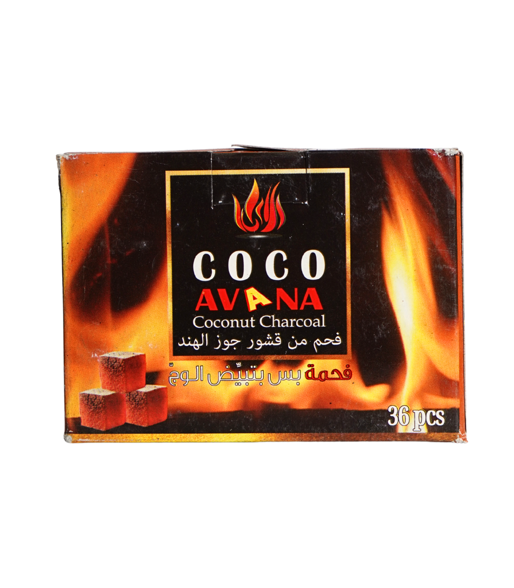 COCO AVANA Shisha Charcoal 36 pcs
