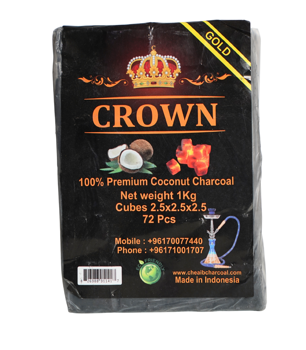 CROWM shisha charcoal 1kg Lebanon
