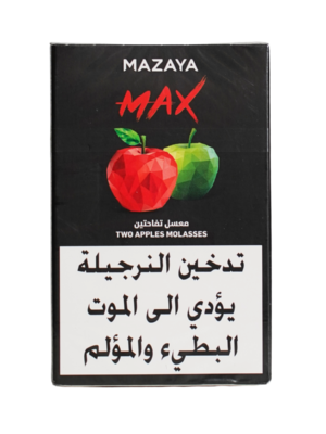 Mazaya wax two apples 50g hookah tobacco Lebanon