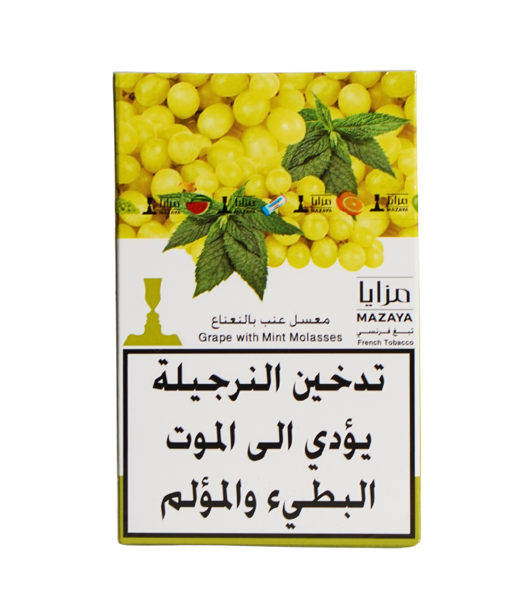 Mazaya grape with mint 50g hookah tobacco Lebanon