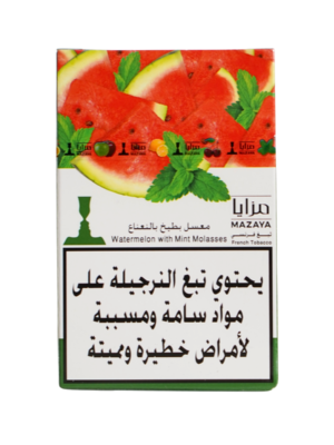 Mazaya watermelon with mint 50g hookah tobacco Lebanon
