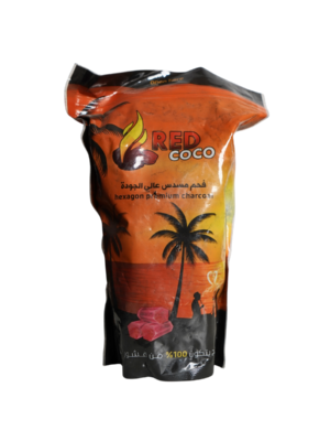 RED COCO shisha charcoal 1kg Lebanon
