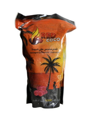 RED COCO shisha charcoal 1kg Lebanon